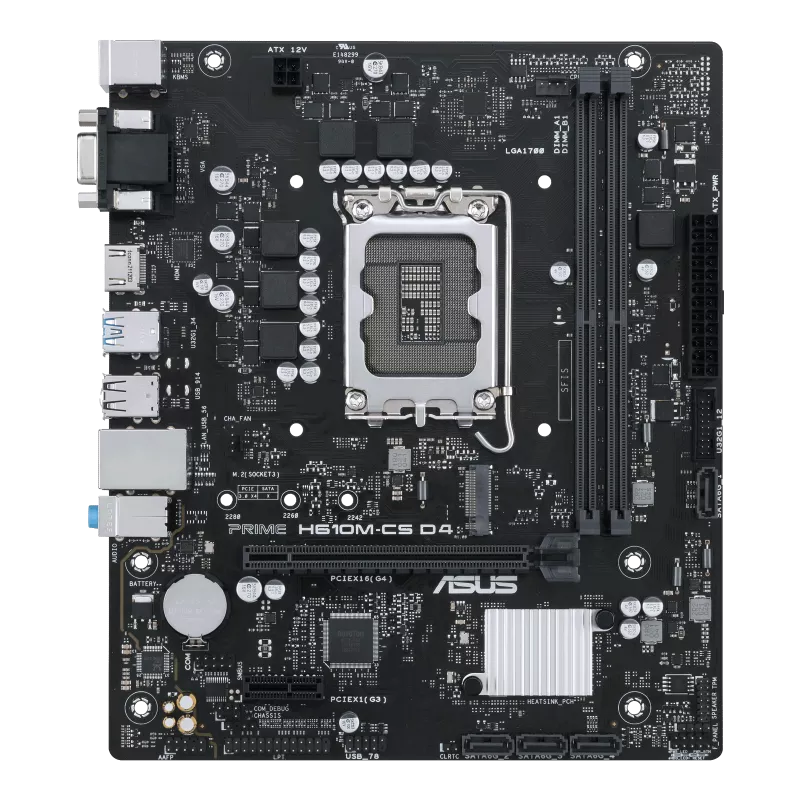 Asus Prime H610M-CS DDR4